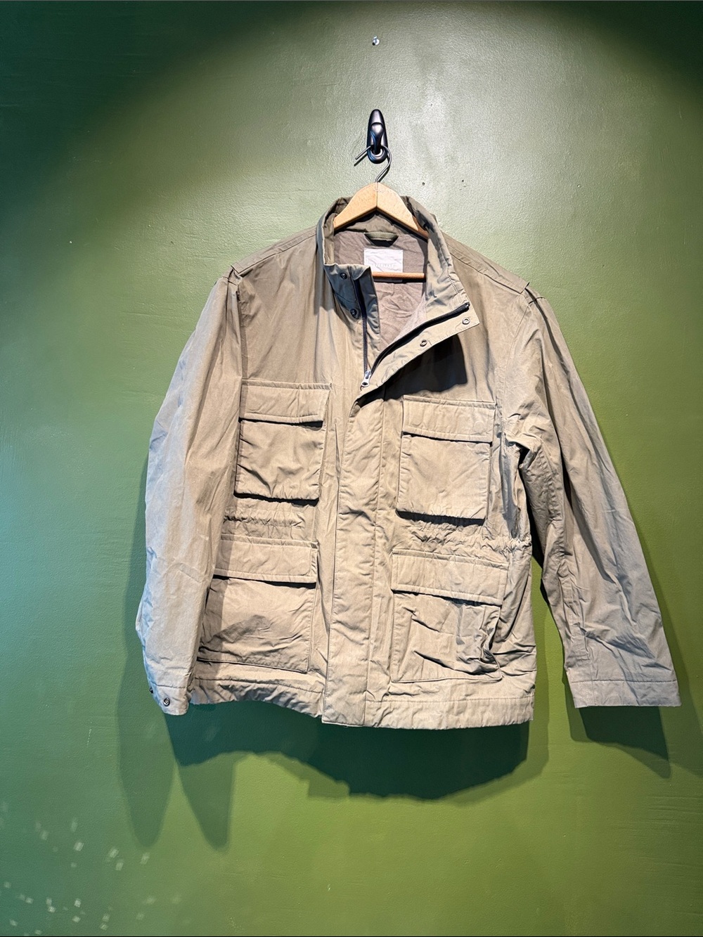 Everlane Men's Field Jacket in Light Khaki - Classic Utility Style